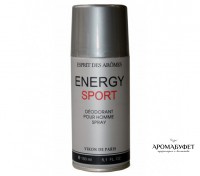 Дезодорант для мужчин Энержи спорт 150 мл Новая Заря - Интернет магазин парфюмерии и косметики "Aromabufet", Екатеринбург