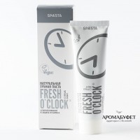 Зубная паста Fresh O'Clock Натуральная Суперотбеливание и защита от кариеса 90 мл - Интернет магазин парфюмерии и косметики "Aromabufet", Екатеринбург
