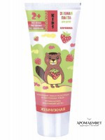 Зубная паста Жемчужная Kids со вкусом Клубники с 2-х лет 60 мл - Интернет магазин парфюмерии и косметики "Aromabufet", Екатеринбург