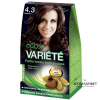 Перманентная краска 4.3 для волос Тирамису CHANTAL VARIETE - Интернет магазин парфюмерии и косметики "Aromabufet", Екатеринбург