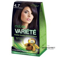 Перманентная краска 4.7 для волос Баклажан CHANTAL VARIETE - Интернет магазин парфюмерии и косметики "Aromabufet", Екатеринбург