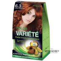 Перманентная краска 6.3 для волос Медный махагон CHANTAL VARIETE - Интернет магазин парфюмерии и косметики "Aromabufet", Екатеринбург