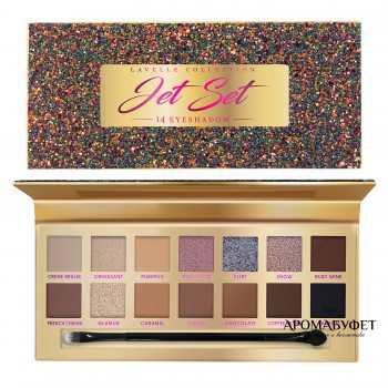 Тени для век LavelleCollection JET SET 01 posh - Интернет магазин парфюмерии и косметики "Aromabufet", Екатеринбург
